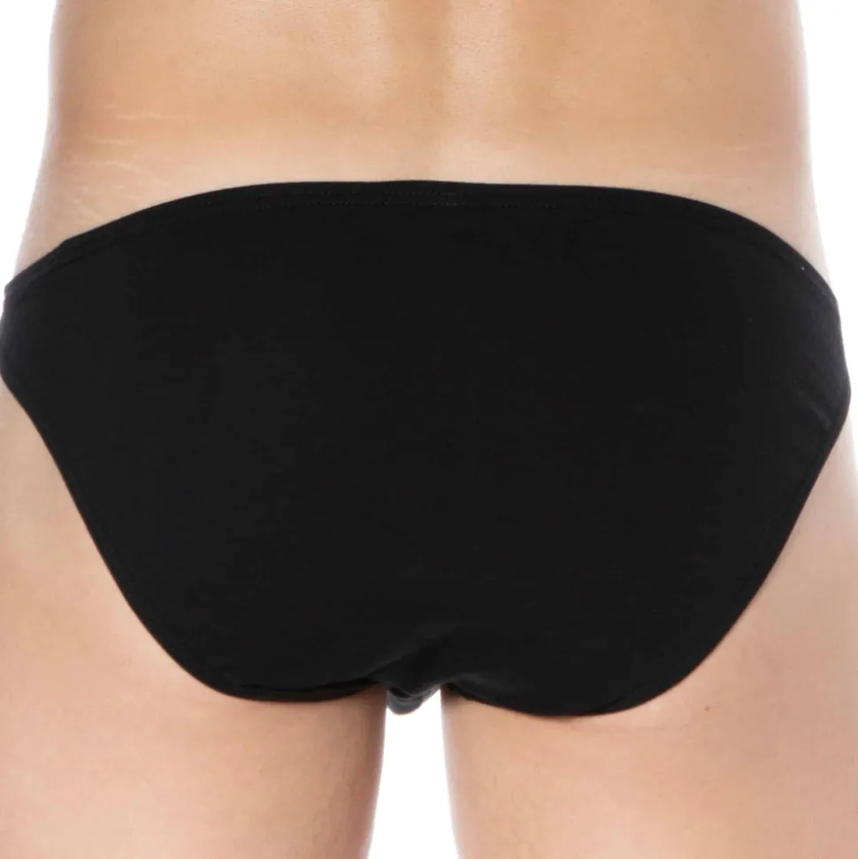 Lot de 3 Slips Mini Coton Noirs