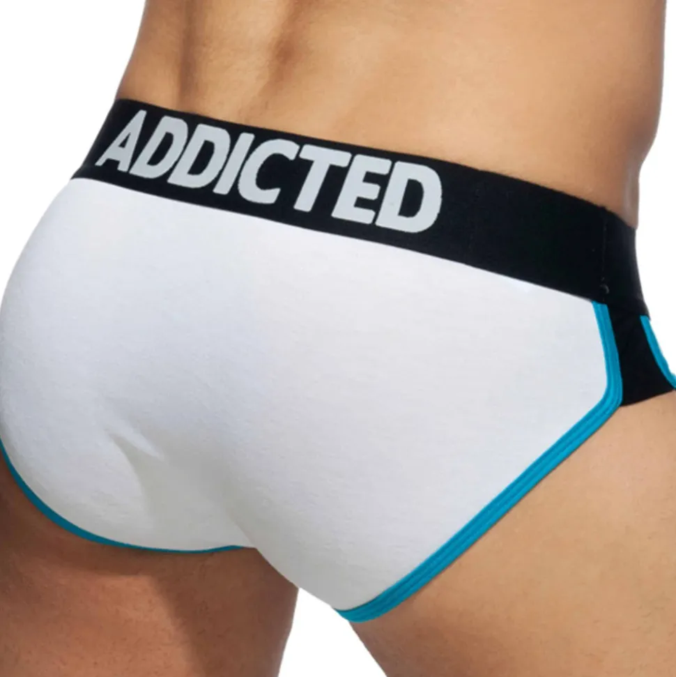 Lot de 3 Slips Second Skin Blanc - Marine - Bleu Roi