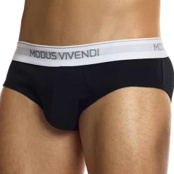 Lot de 3 Slips Staple Coton Noirs