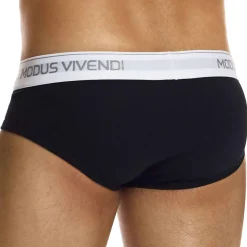 Lot de 3 Slips Staple Coton Noirs