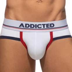 Lot de 3 Slips Tommy Coton Bleu Marine - Blanc - Rouge