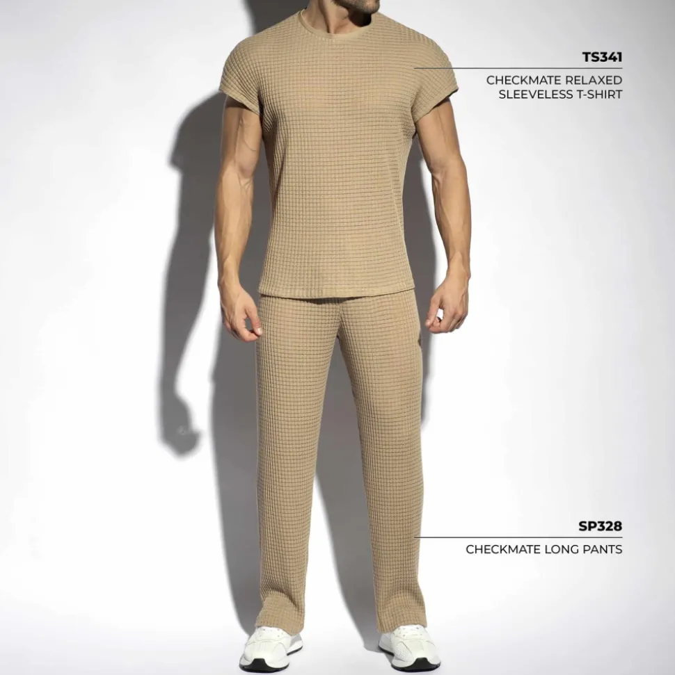 Pantalon Checkmate Beige