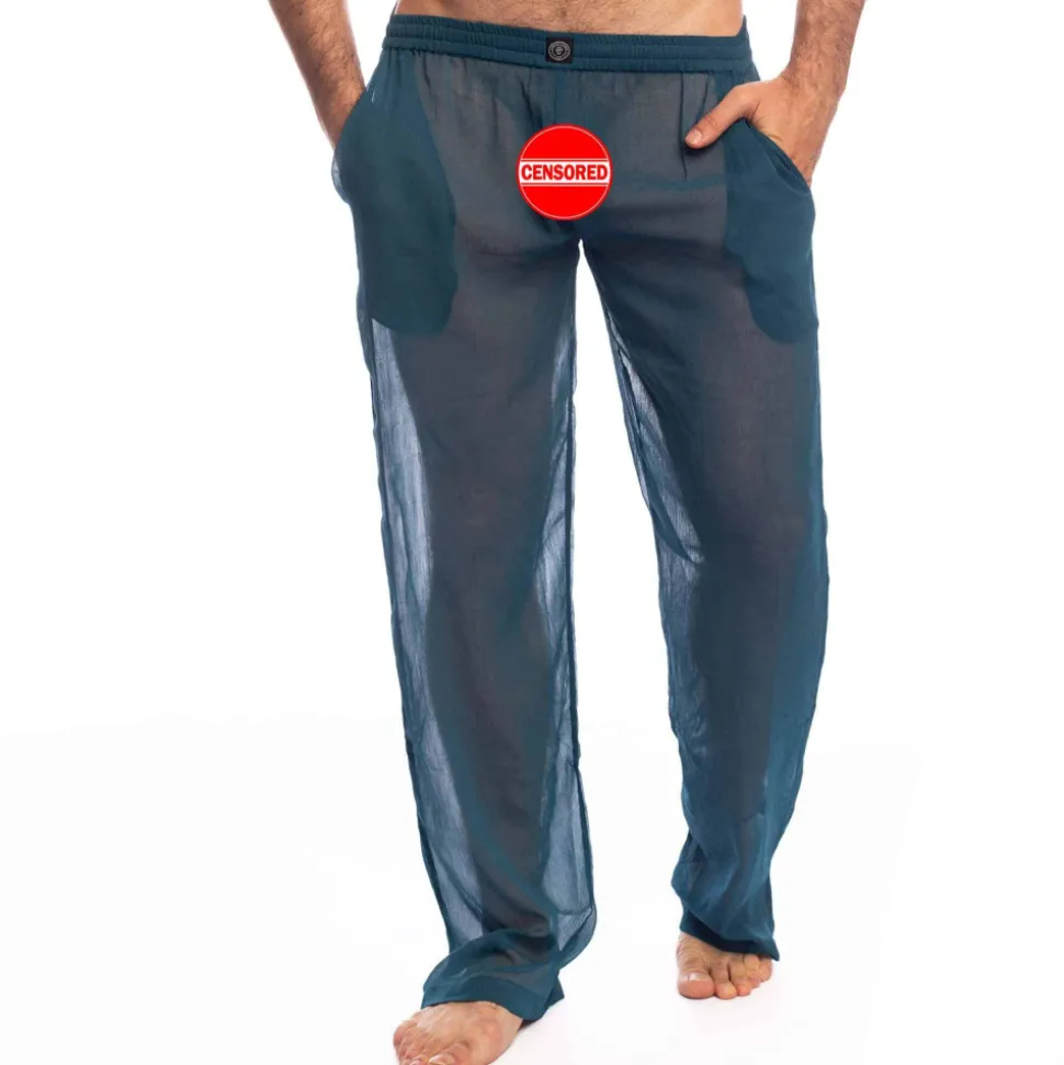 Pantalon Lounge Chantilly Bleu Paon