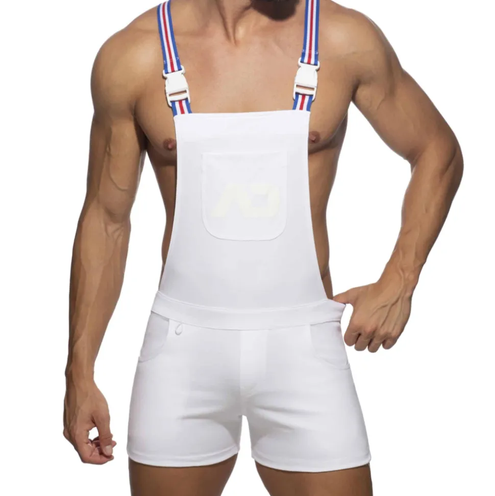 Salopette AD Coton Blanc