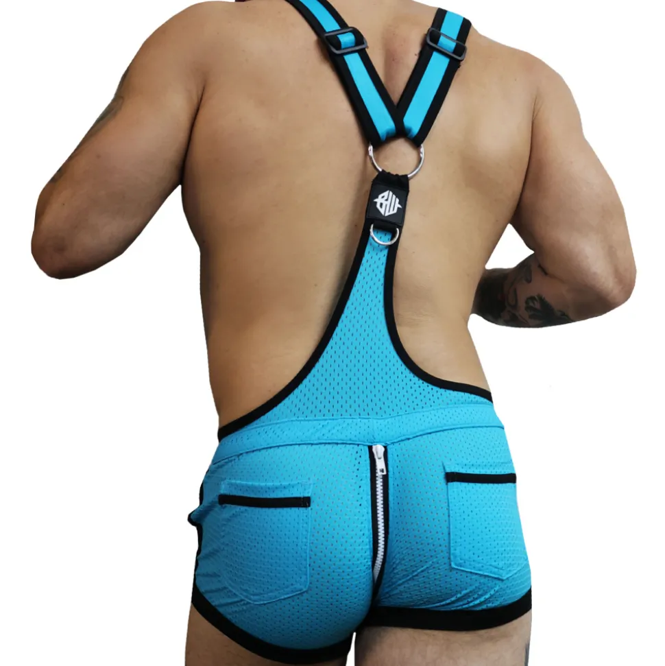 Salopette Futura Bleu Turquoise