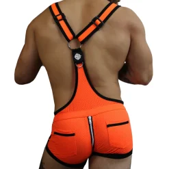 Salopette Futura Orange Fluo