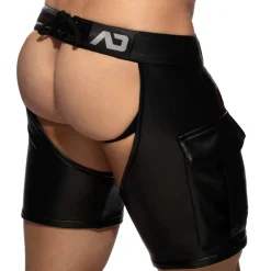 Short Chaps Noir