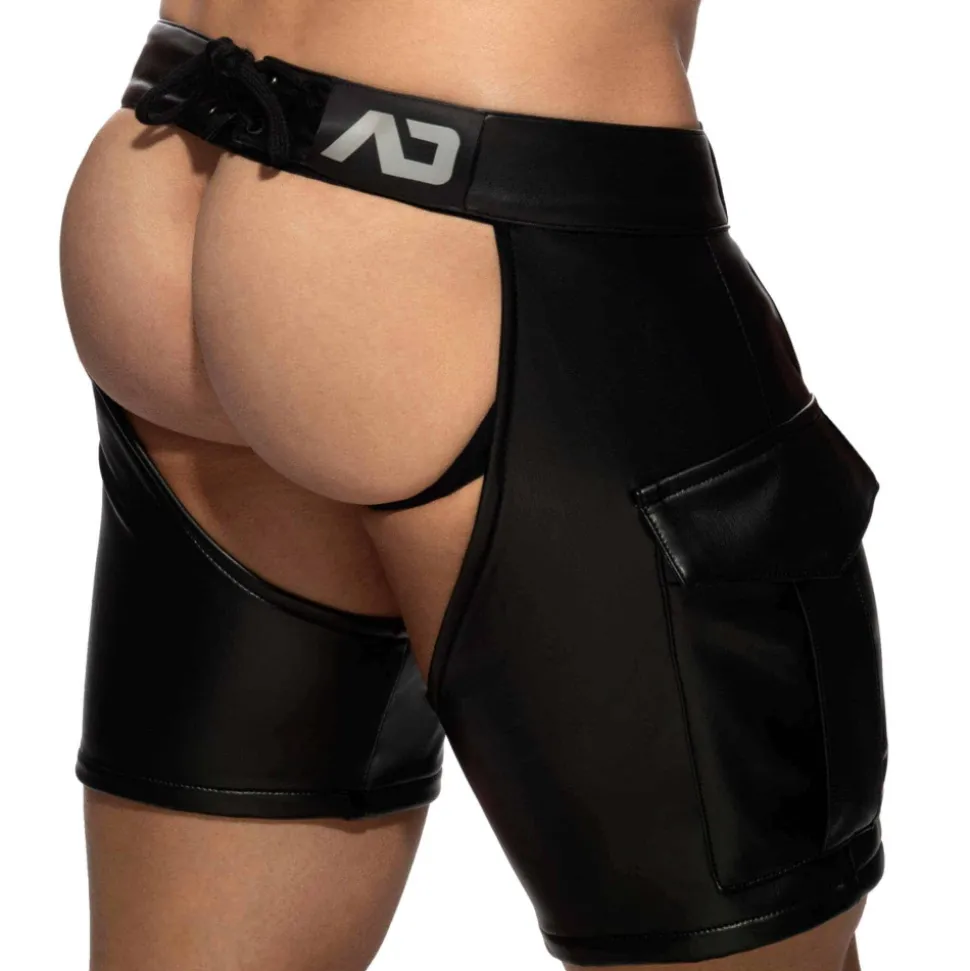 Short Chaps Noir