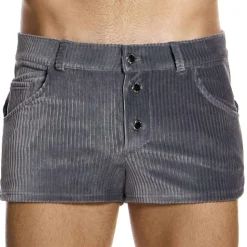 Short Corduroy Gris