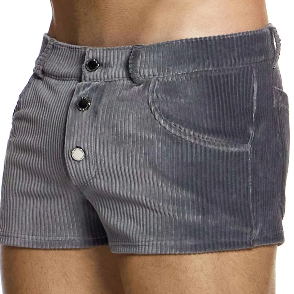 Short Corduroy Gris