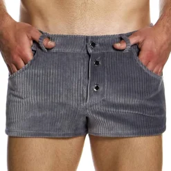 Short Corduroy Gris