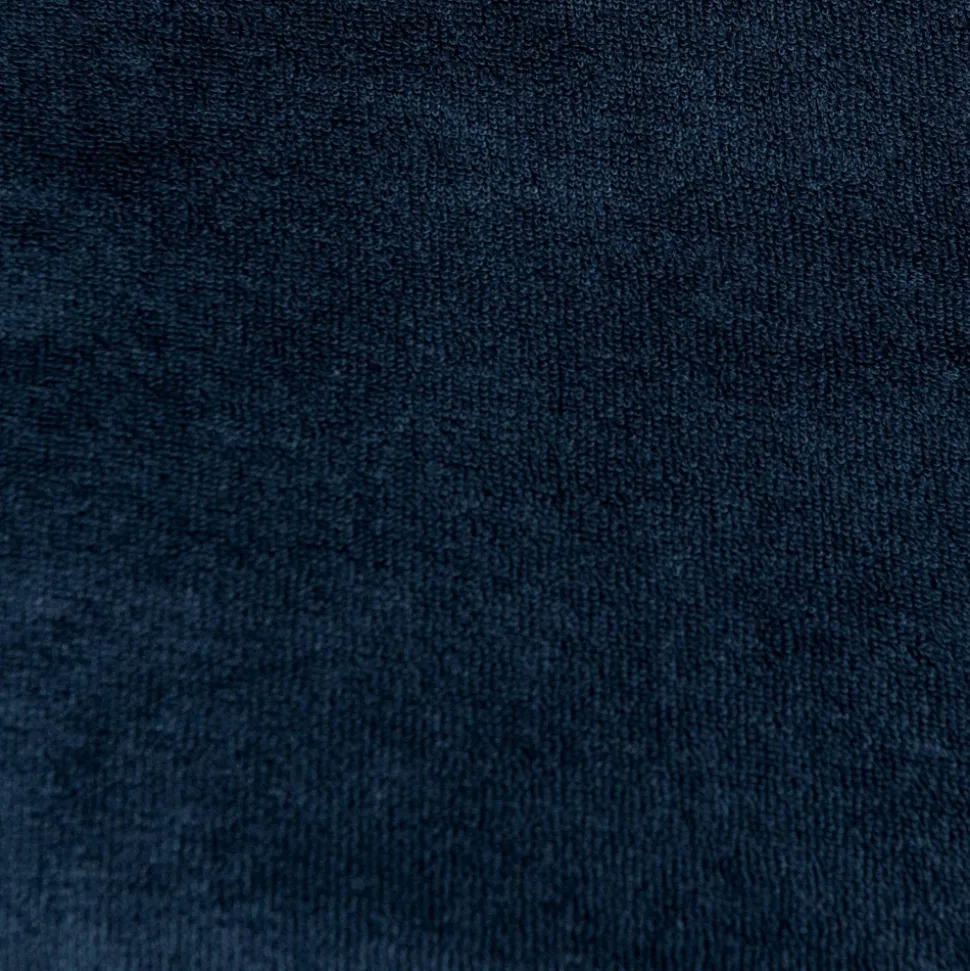 Short Coton Eponge Bleu Marine