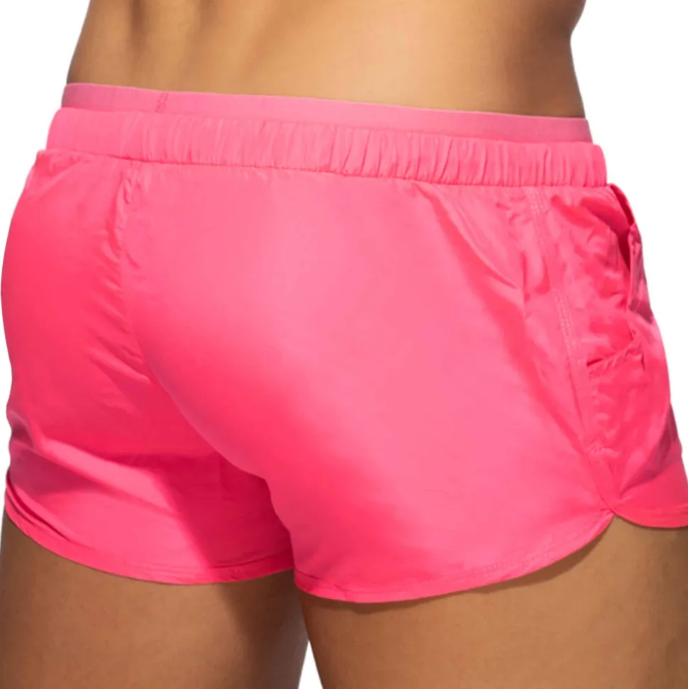 Short de Bain Double Waistband Rose