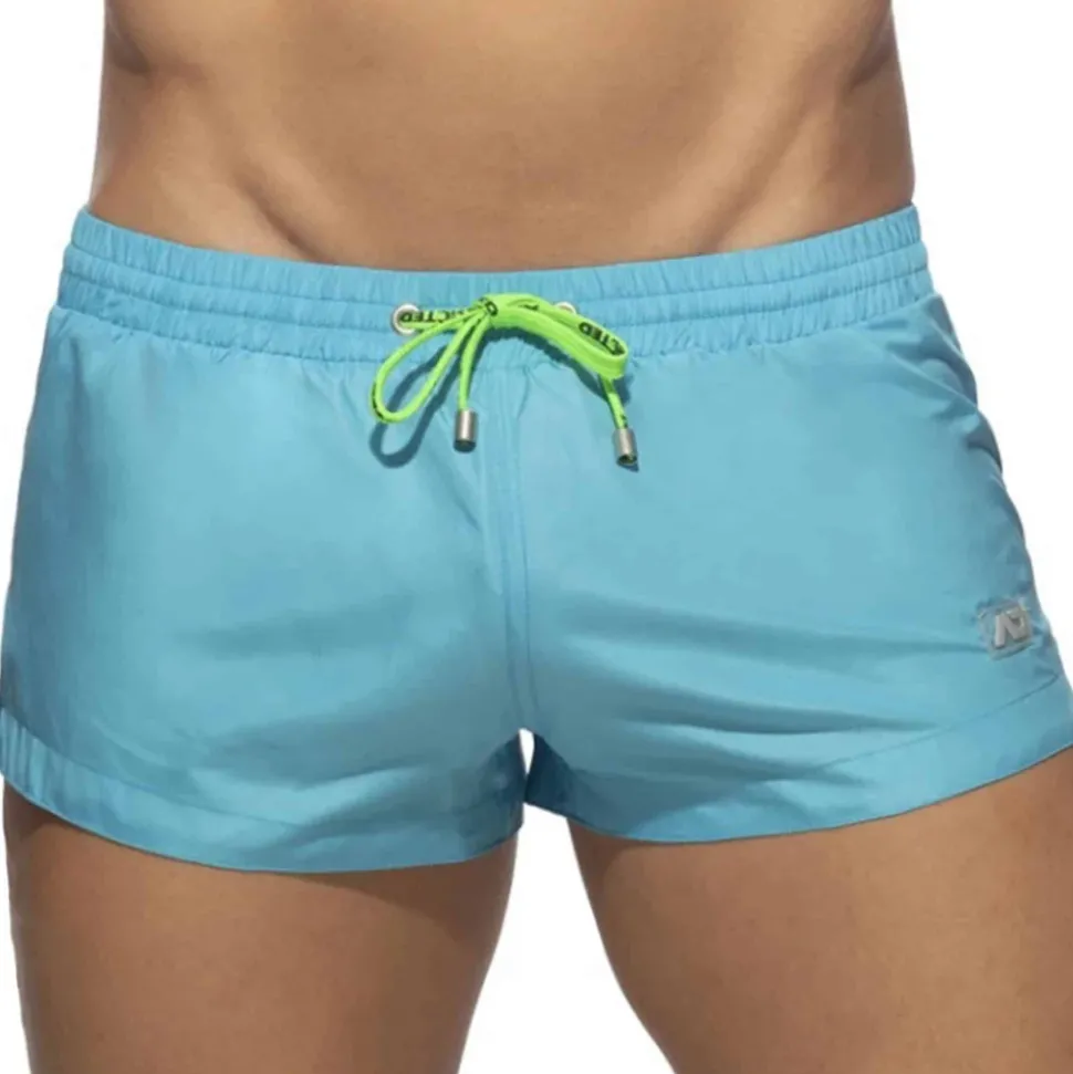 Short de Bain Mini Basic Bleu Turquoise