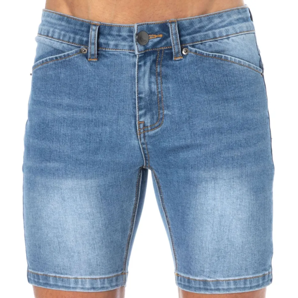 Short Jeans Original Super Push-Up Bleu Indigo