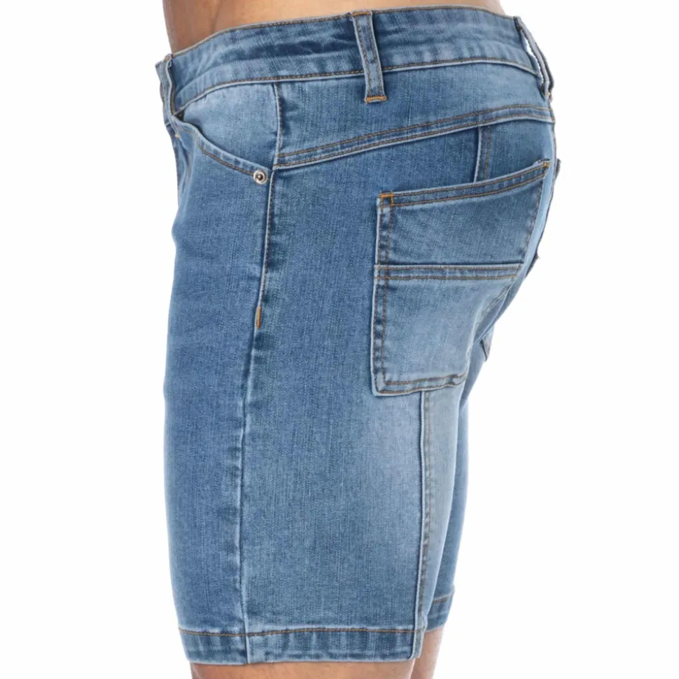 Short Jeans Original Super Push-Up Bleu Indigo