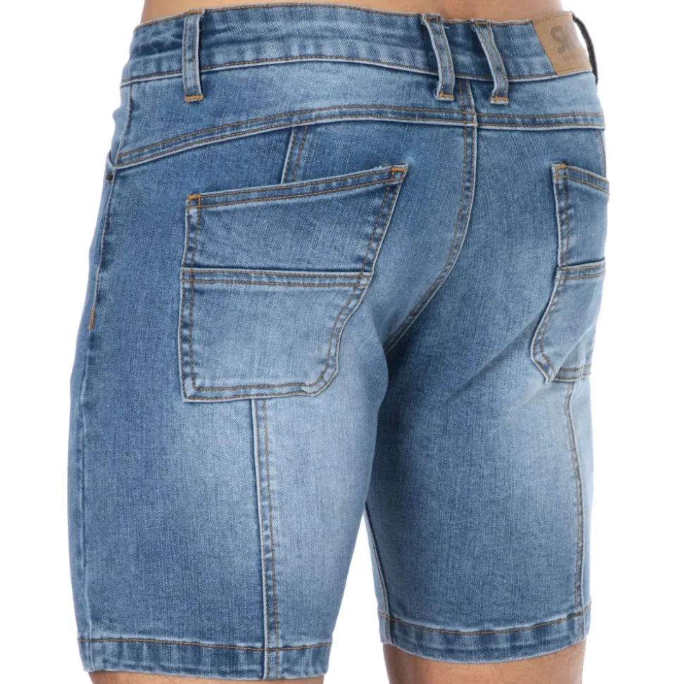 Short Jeans Original Super Push-Up Bleu Indigo