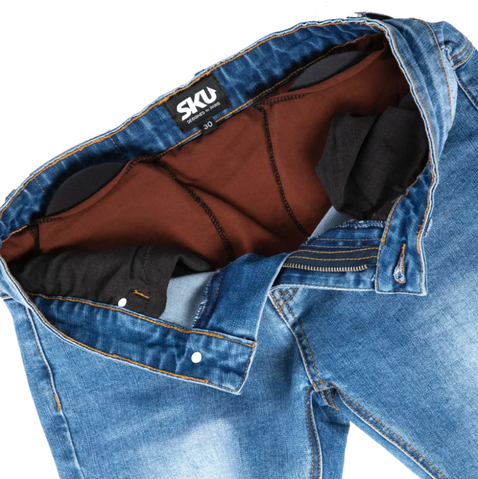 Short Jeans Original Super Push-Up Bleu Indigo