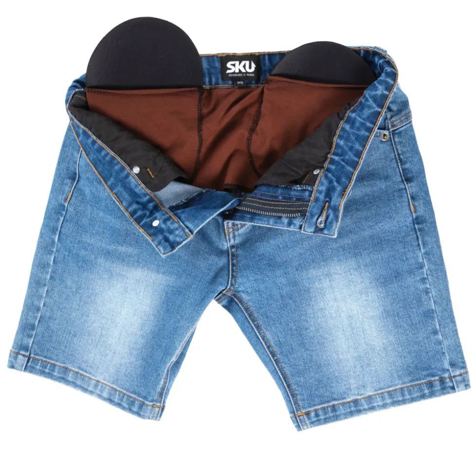 Short Jeans Original Super Push-Up Bleu Indigo