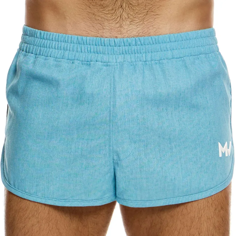 Short Jogging Lin Bleu Ciel