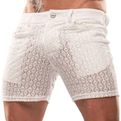 Short Long Riviera Blanc