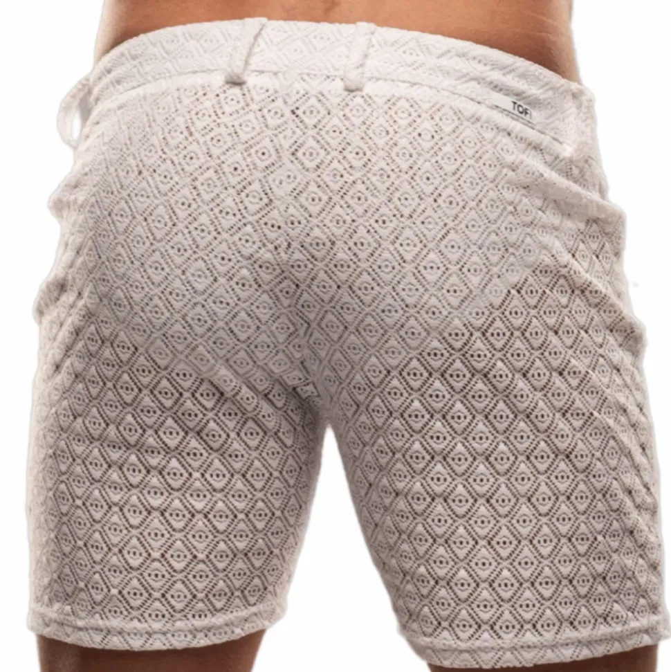 Short Long Riviera Blanc