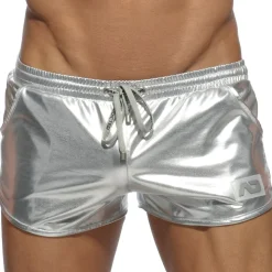 Short Metallic Argent