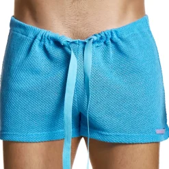 Short Micro Knit Turquoise
