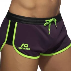 Short Mix Microfibre Violet