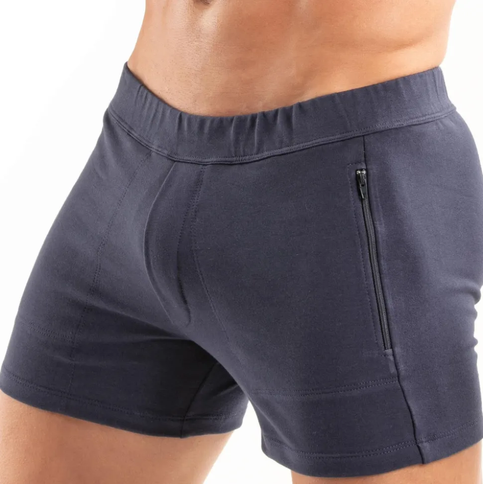 Short Paris Zippé Bleu Marine