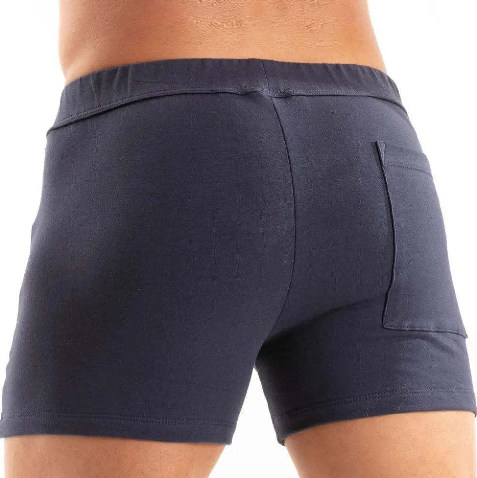 Short Paris Zippé Bleu Marine