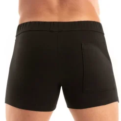 Short Paris Zippé Noir