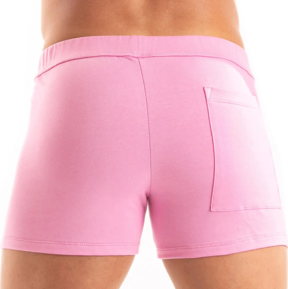 Short Paris Zippé Rose