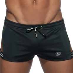 Short Side Stripe Noir