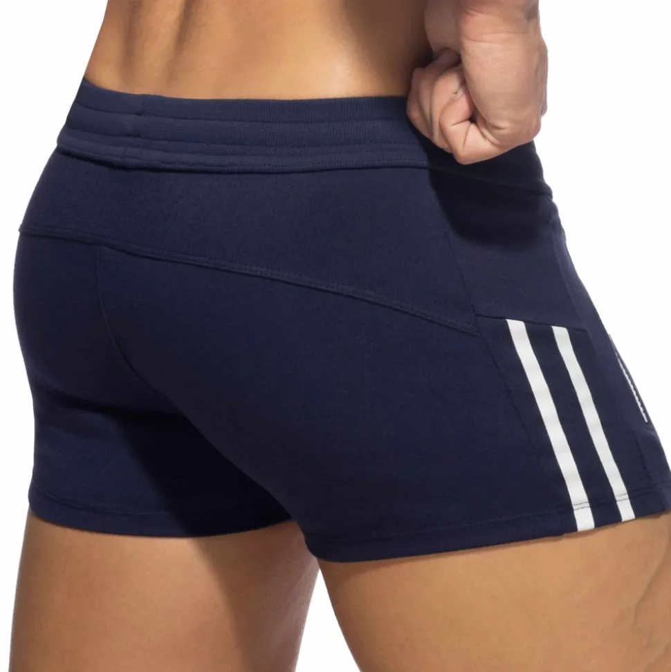 Short Sport Double Zip Bleu Marine