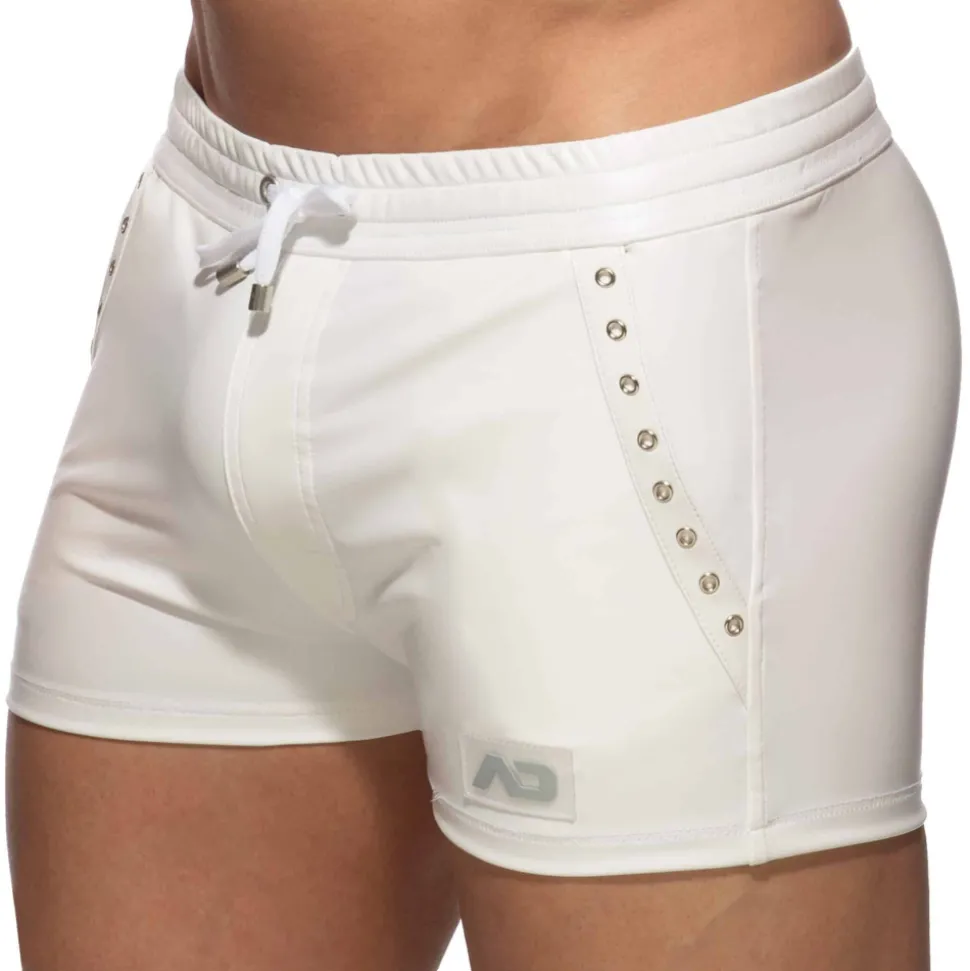 Short Sport Rub Tape Blanc