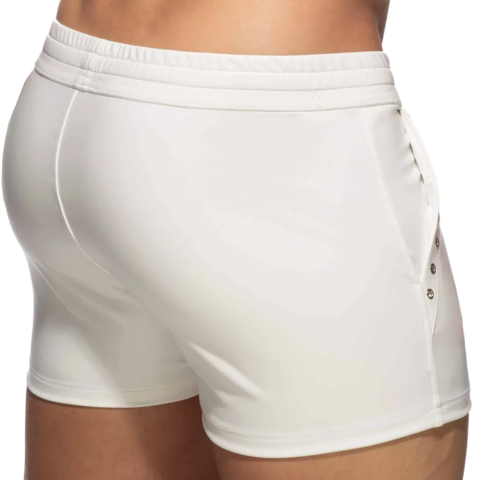 Short Sport Rub Tape Blanc