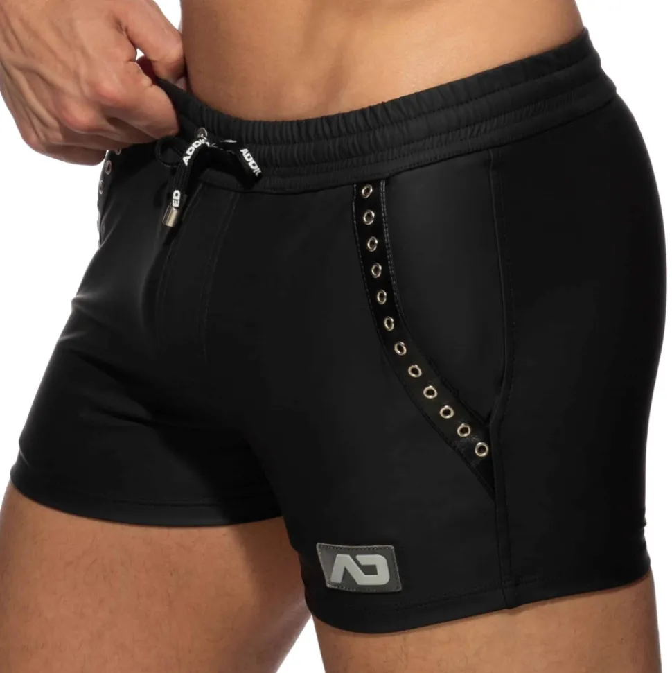 Short Sport Rub Tape Noir