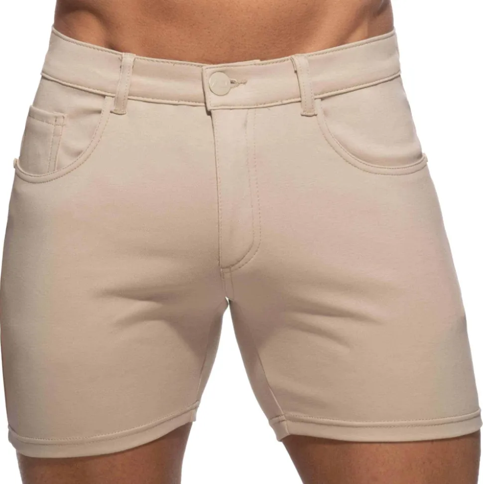 Short Svelte Coton Beige