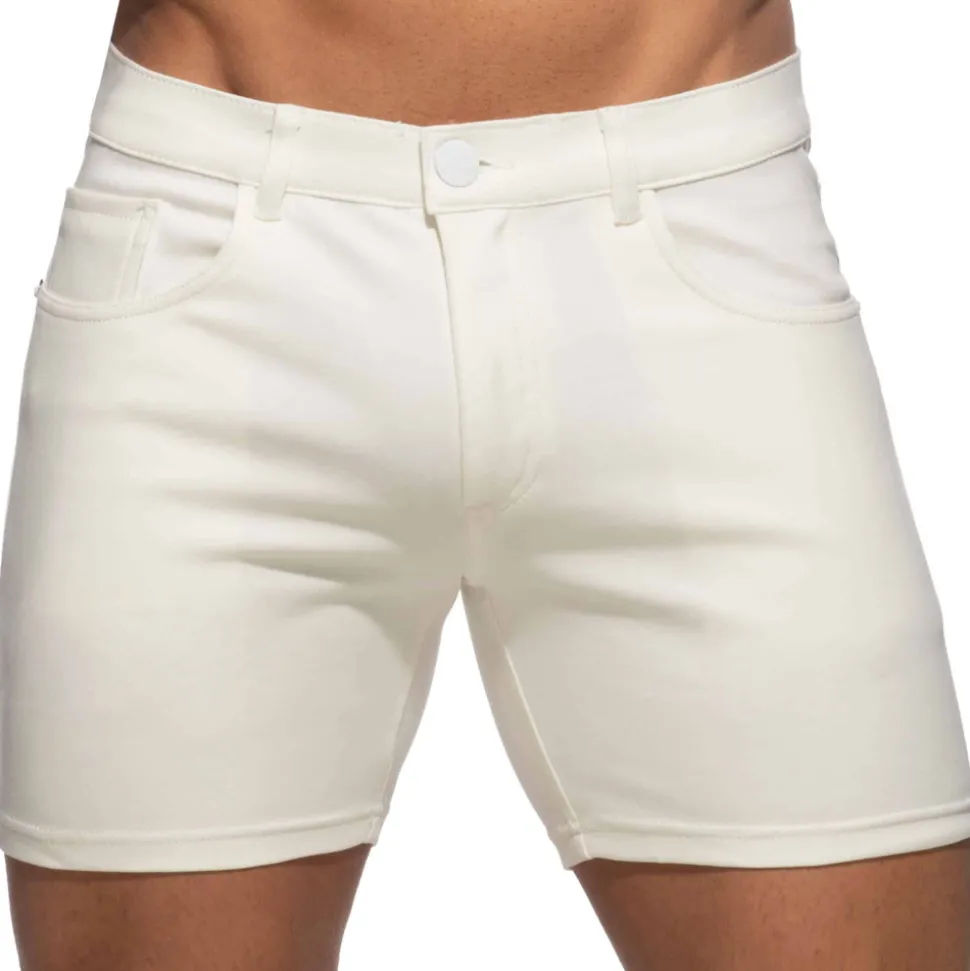 Short Svelte Coton Blanc