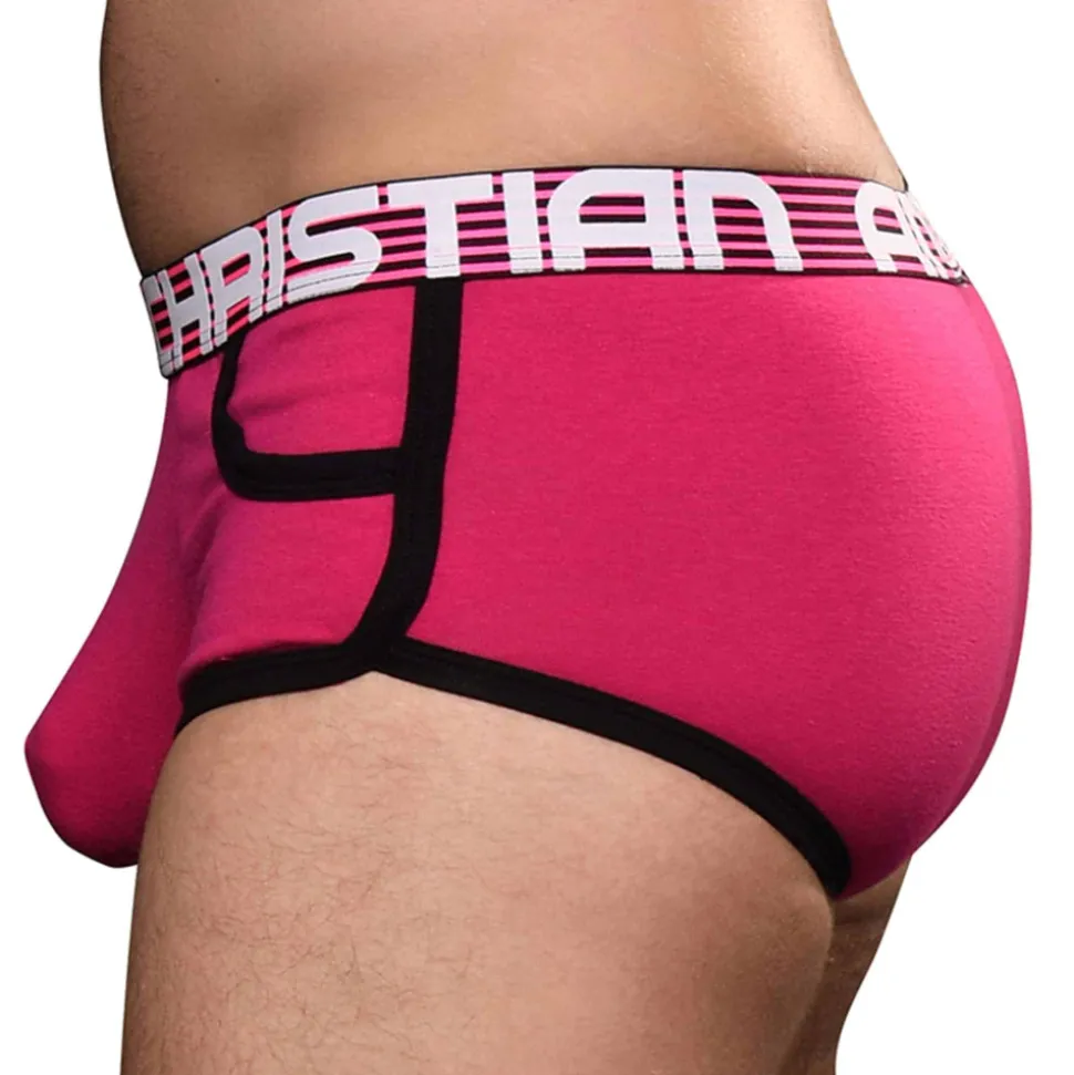 Shorty Almost Naked Rétro Pocket Fuchsia