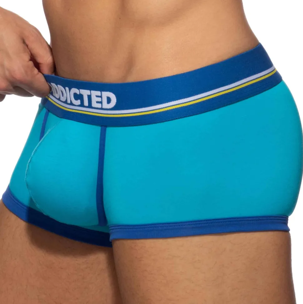 Shorty Basic Colors Coton Bleu Turquoise
