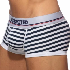 Shorty Basic Colors Coton Marin - Blanc