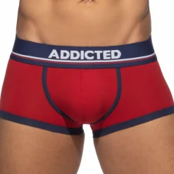 Shorty Basic Colors Coton Rouge - Marine