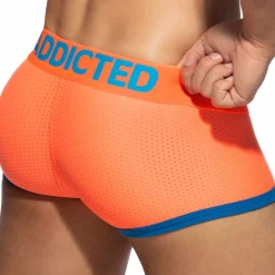 Shorty Basic Colors Mesh Orange Fluo