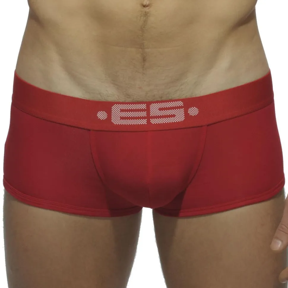 Shorty Basic Modal Rouge