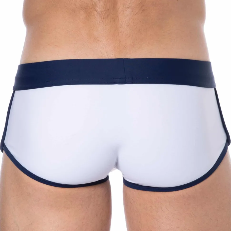 Shorty de Bain Blanc