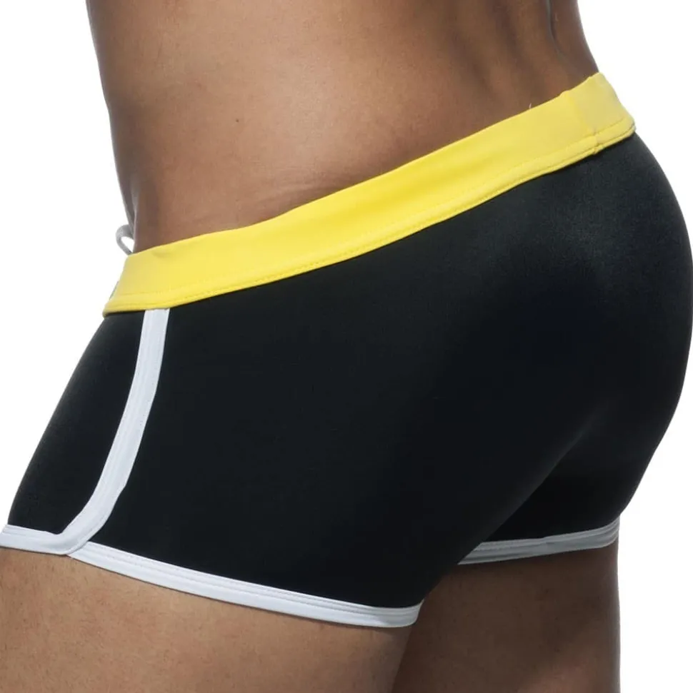 Shorty de Bain Uni Noir