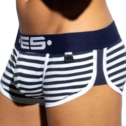 Shorty Double Side Coton Marinière