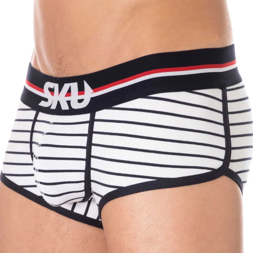 Shorty First Coton Marinière